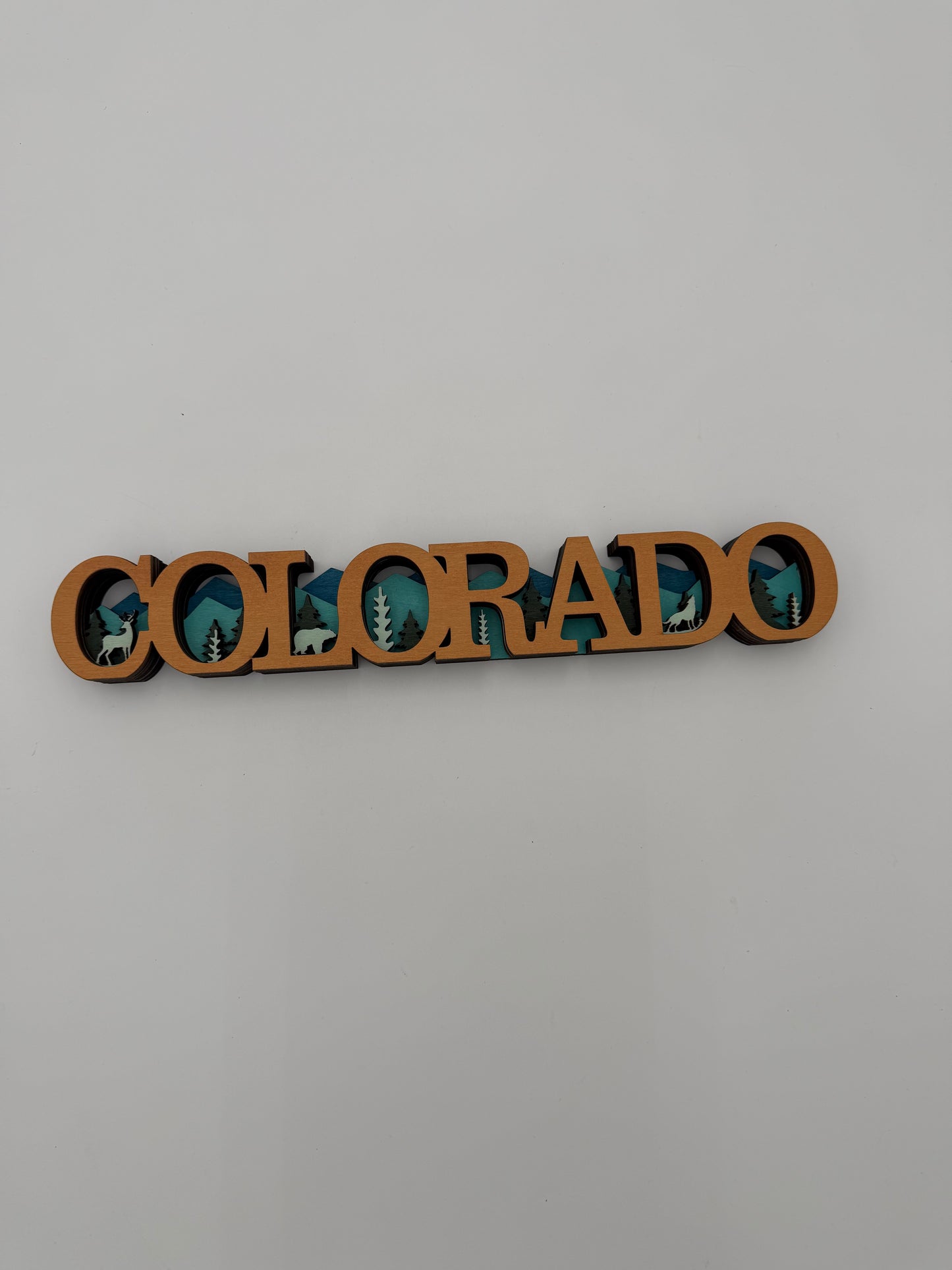 Blue Colorado Word S-87