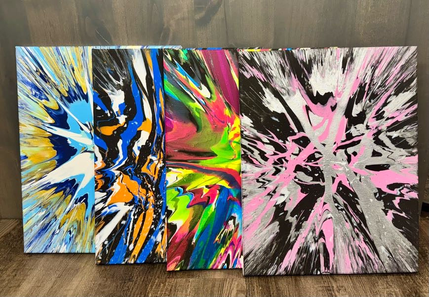 Spin Art Paintings Wholesale