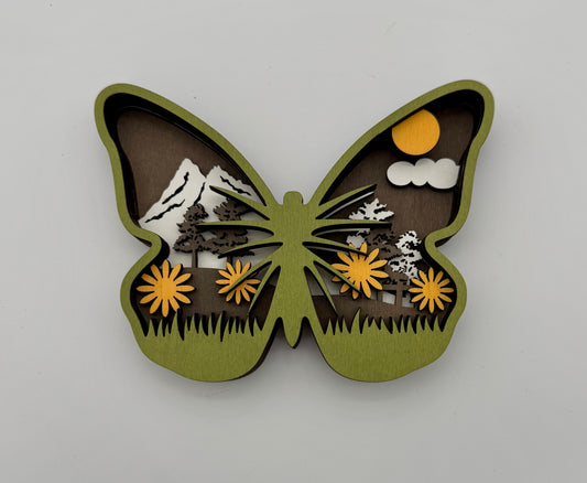 Green Butterfly S-45