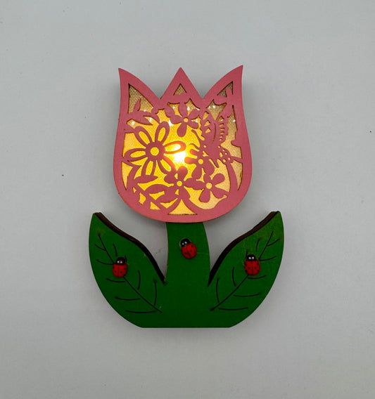 Pink Flower S-53