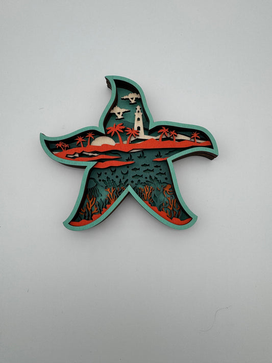 Blue Star Fish S-12
