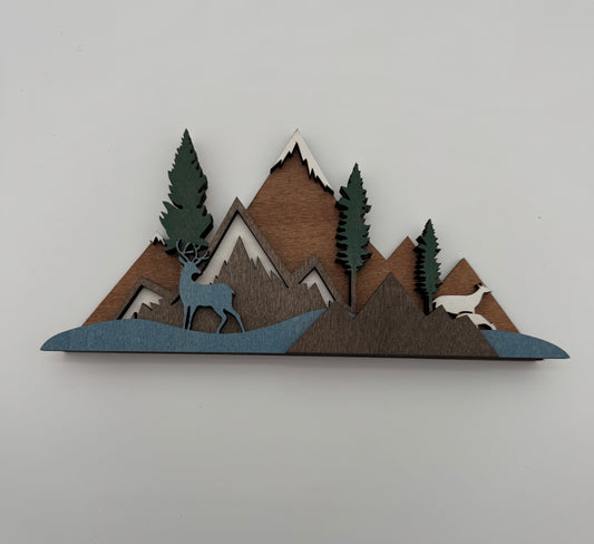 Brown Mountain Scene  S-65 (Wholesale)