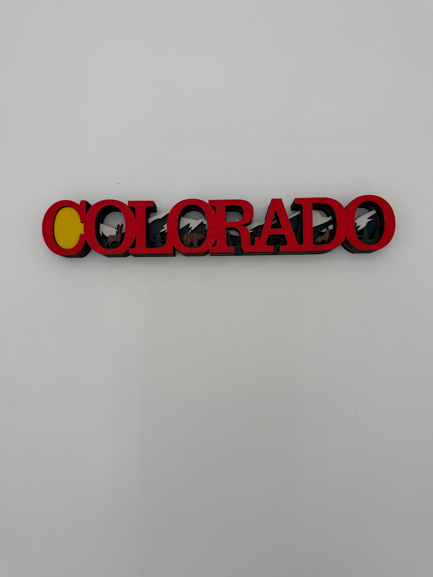 Red Colorado Word S-88